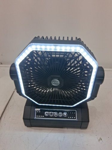 Rechargeable Fan Portable, 24000mAh - 9" - black (model:9inch-01) image 4