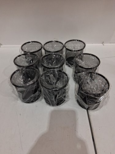 9PK Steel Pencil Holder - black image 3