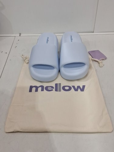 UNISEX MELLOW SOFT CLOUD SLIDES / SLIPPERS - MEN'S : 8-9 / WOMEN'S : 9-10 - BLUE (MODEL : ML05) image 2