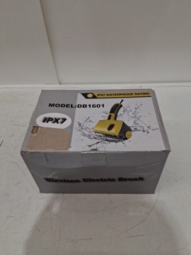 iMeshbean Rechargeable Electric BBQ Grill Brush - 2600mAh - yellow (model: DB1601) image 2