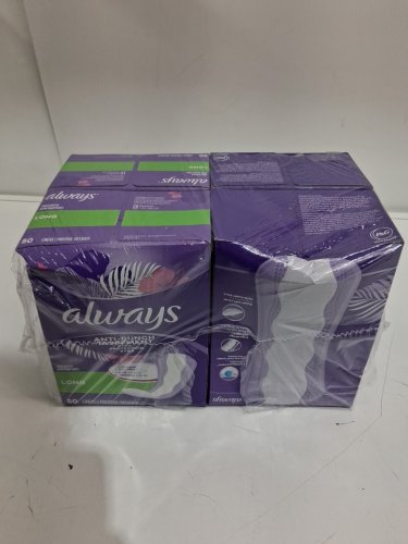 200pk Always Anti-Bunch Xtra Protection Daily Liners - size Long (MODEL:1924615) image 3