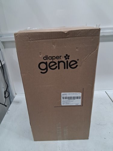 DIAPER GENIE ESSENCE PAIL WITH 18 EASY ROLL REFILL BAGS - 23" - WHITE (MODEL:‎ I000908) image 4
