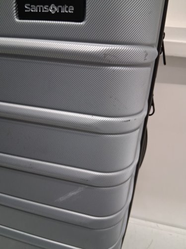samsonite OMNI 2 Hardside Expandable spinner Luggage - med (27.5") - arctic silver - (model: 138453-7722) image 10