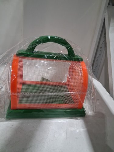 kid's Critter Cage Insect Observation House with Mesh - Age: 3+ years - orange /green (model: LEN321) image 2