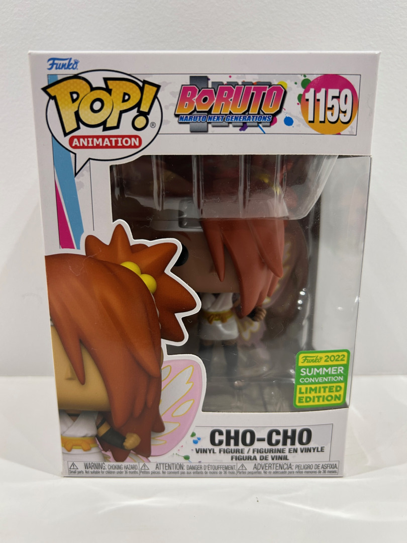 Funko pop! **2022 summer convention** Animation: BORUTO Naruto next generations - cho-cho vinyl figure (#1159) image 2