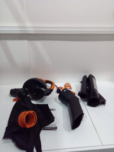 WORX TRIVAC 3-IN-ONE BLOWER/MULCHER/VACUUM WITH METAL IMPELLER AND COLLECTION BAG - 12AMP - 120V (MODEL: WG509) image 3