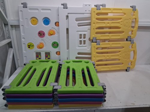 GUPAMIGA FOLDABLE PLASTIC PLAYPEN FENCE - multicolour (MODEL: PLP-WL004-14) image 3