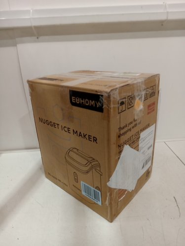 EUHOMY COUNTERTOP NUGGET ICE MAKER - 34LBS/DAY - BLACK (MODEL: IM-12S) image 2
