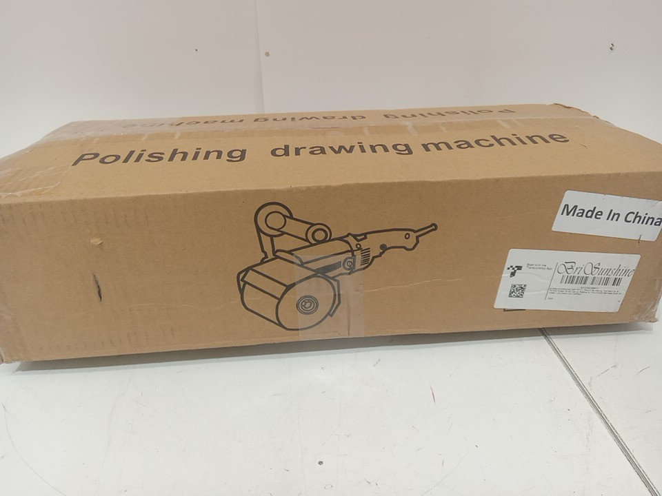 Handheld wheel sanding/polishing machine with 8 speeds - 1400w - orange/black (MODEL: pgj-199) image 2