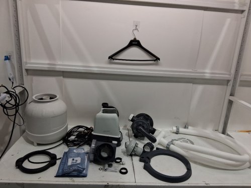 INTEX SX2100 KRYSTAL CLEAR SAND FILTER PUMP FOR ABOVE GROUND POOLS - 2100GPH - WHITE/GREY (MODEL: SFW80110/SX2100) image 4