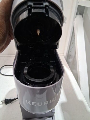 KEURIG K-ICED HOT & COLD SINGLE SERVE COFFEE MAKER - GREY image 5