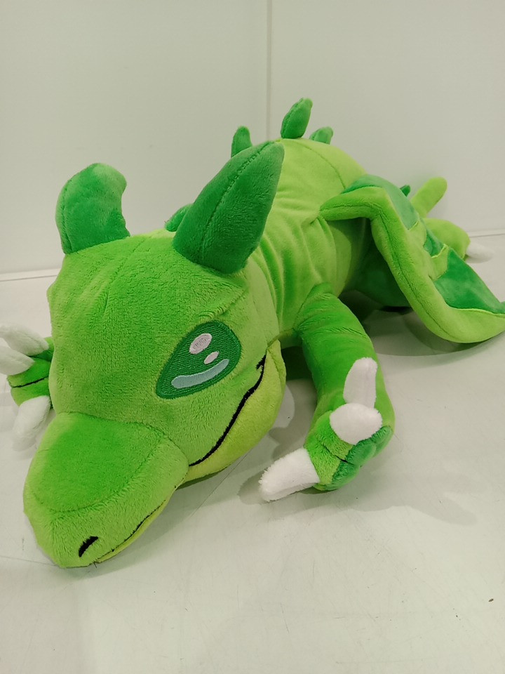 DRAGONS DEN FURSUITS PLUSHY DRAGON - 24" - green image 3
