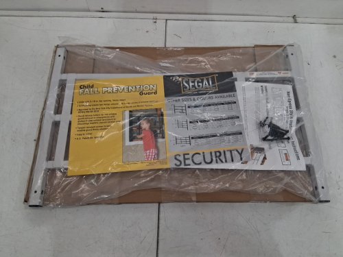 SEGAL PRIME-LINE PRODUCTS 3-BAR FIXED WINDOW GUARD FOR CHILD SAFETY - WHITE (MODEL: S 4752) image 3