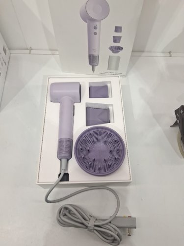 laifen se high speed hair dryer with 3 nozzle attachments- purple (MODEL: 1876543) image 3