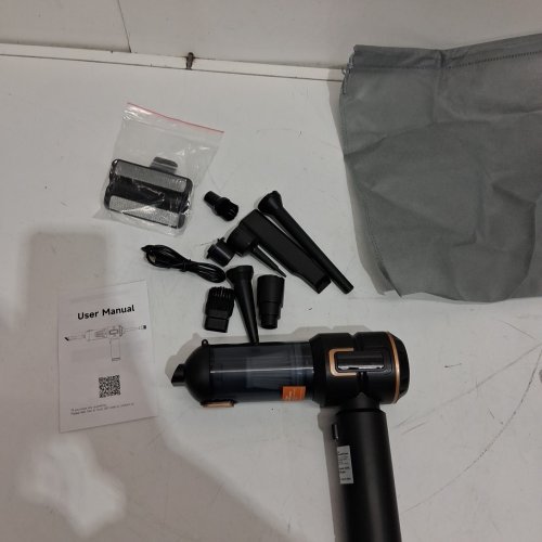 CROMOCE COMPACT HANDHELD vehicle VACUUM CLEANER - BLACK (MODEL: VAC02) image 3