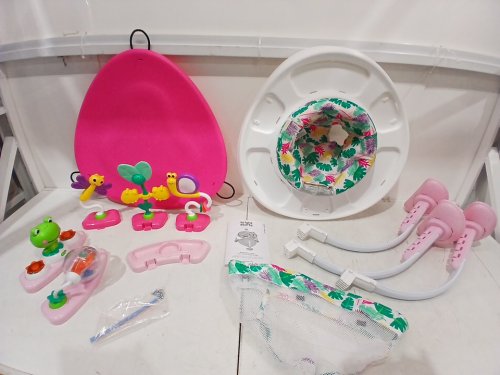 BRIGHT STARtS BOUNCE BOUNCE BABY 2-in-1 Activity Jumper & Table - pink (model: 12663) image 3