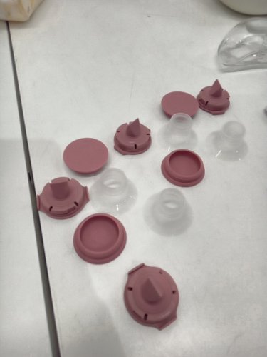 Momcozy Breast Pump Hands Free Upgraded Mobile Flow M9 App Discreet Control with Personalized Multi-Modes & 15 Levels - COZY RED (model: bp223) image 3