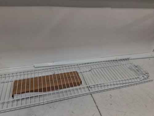 2pk proworx closet shelves with rod - 4ft x 12" - white (model: mti412012) image 3