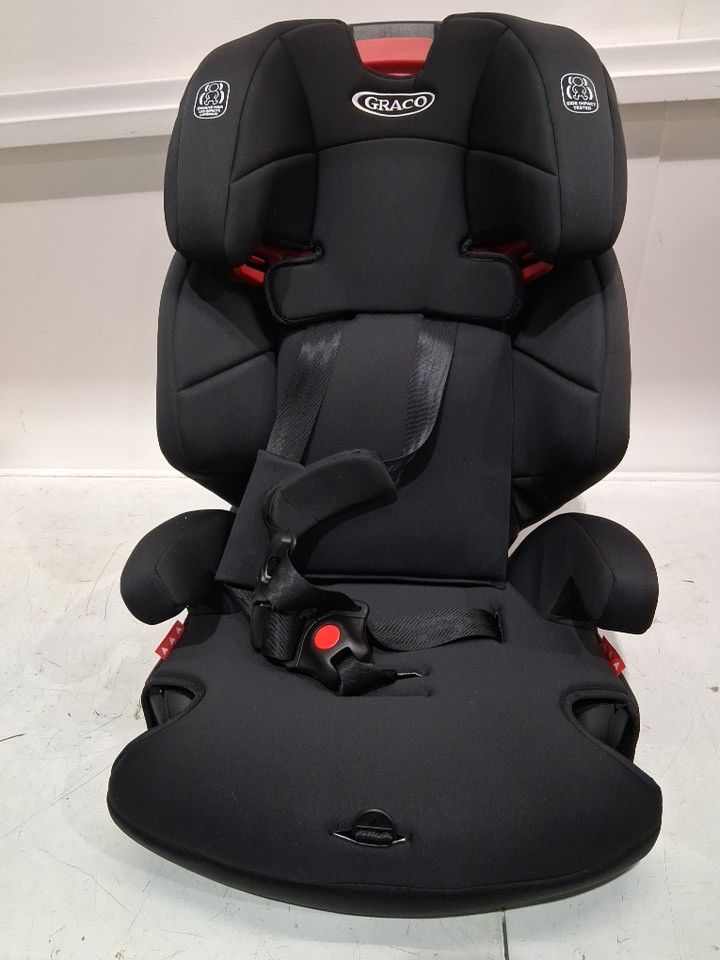GRACO C20 TRANZITIONS 3-IN-1 HARNESS BOOSTER CAR SEAT - 100LBS CAP - BLACK (MODEL: 2035724) image 4