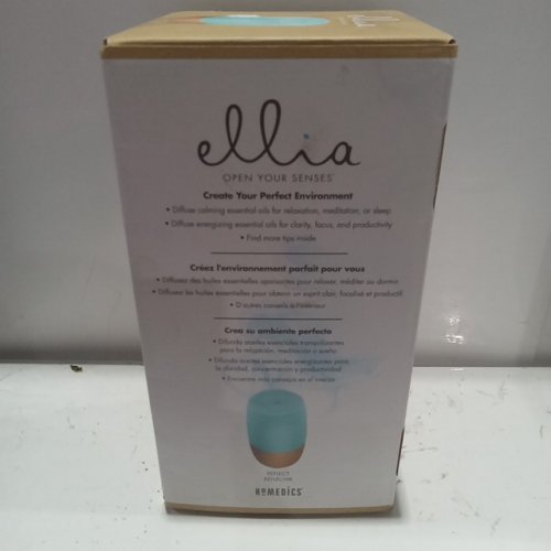 HoMedics Round Ellia Aroma Diffuser with Essential Oils and Sound Spa (Model: 2242798) image 2
