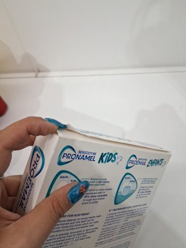 4PK Sensodyne pronamel toothpaste FOR KIDS - GENTLE MINT image 3