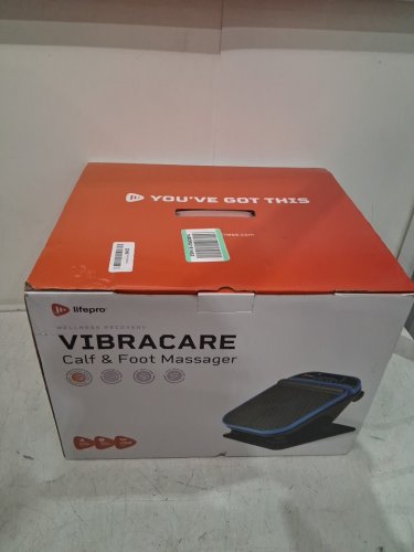 LIFEPRO VibraCare Foot Massager WITH REMOTE CONTROL - BLUE/black (MODEL: LP-VBRCAR-BLU) image 2