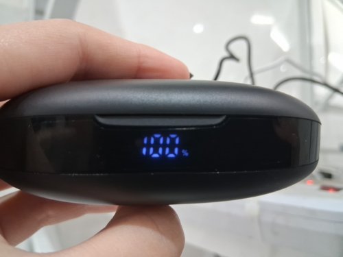unbranded wireless sports earbuds - bluetooth | ip7 - black image 4