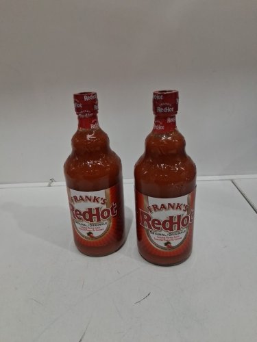 2PK FRANKS REd HOT original sauce - 740ml/bottle image 2
