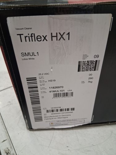 Miele triflex hx1 3-in-1 cordless stick vacuum cleaner with high-performance vortex technology - Lotus white/RED (MODEL: SMUL1) image 3