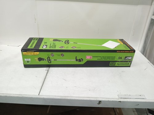 Greenworks PRO Cordless String Trimmer tool only - 80V - 16" - GREEN (MODEL: ST80L00) image 2