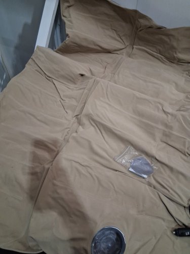 TOPFIT MULTIPURPOSE BACK SEAT CAR AIR MATTRESS - FITS MOST MEDIUM SIZED VEHICLES - BEIGE (MODEL: TF20210329) image 6