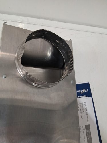 Whirlpool DuraSafe periscope dryer vent - O" to 18" - Silver image 4
