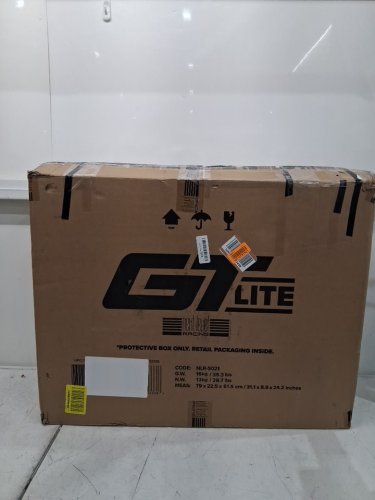 NEXT LEVEL RACING GT LITE FOLDABLE SIMULATOR RACING COCKPIT - BLACK/RED (MODEL: NLR-S021) image 2