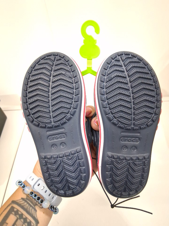 CHILDREN'S Crocs Bayaband  Flat Sandal - SIZE 8 - NAVY (style:1864445) image 3