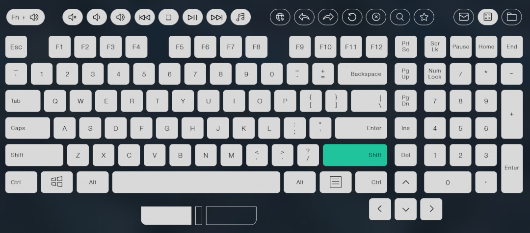 Glorious GMMK Full-Size USB wired Mechanical Gaming Keyboard - Hot Swappable, Brown Switches - black (Model: GMMK-BRN) image 2