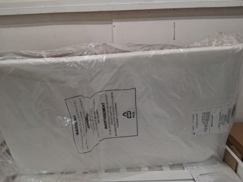 infans wooden baby changing table with storage and included changing pad - 34" x 19" x 34" - white - (model: ac10048wh) image 8