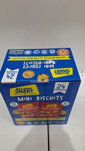 24PC Allergy Smart Mini Cookies - 25G (EACH) - Birthday Cake / Chocolate Chip image 3