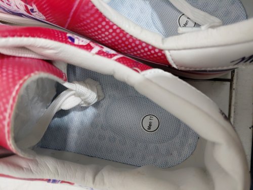MEN'S MOLSON MONTREAL CANADIENS WINNING SHOES BY DAVID ARRIGO - SIZE 11- WHITE/ RED image 5