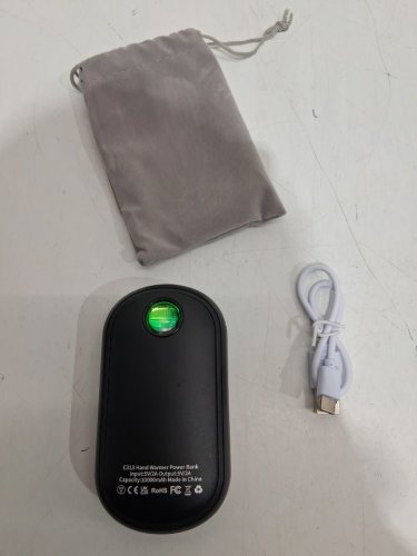 kssvzz Rechargeable Hand Warmer - black (model: c313) image 3