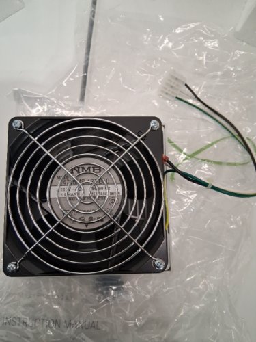 Hoffman Cooling Filter Fan 115VAC 35CFM - Grey - (MODEL: HF0516414) image 3