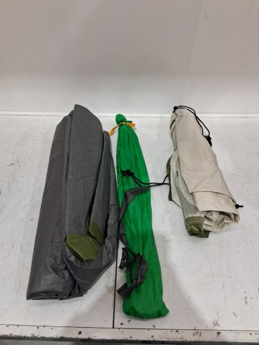 escort 3-person dome tent - 7ft x 6ft - green/white image 2