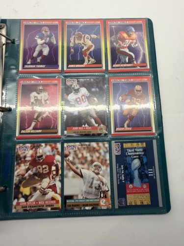 400+ APPROX ASSSTD 1990 SCORE NFL FOOTBALL CARDS image 21