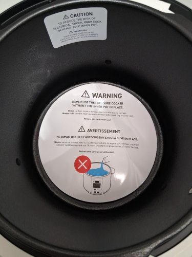 cosori 9-in-1 electric pressure cooker - 1100w - 6qt  (model: CMC-CO601-SCA) image 6