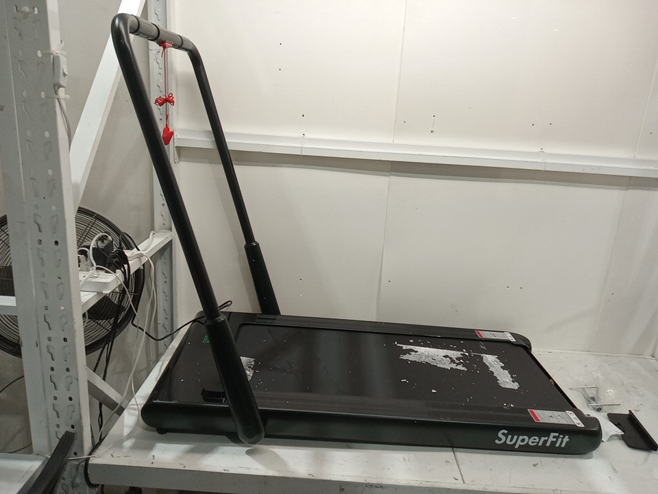 COSTWAY 2-IN-1 FOLDING TREADMILL WITH BLUETOOTH SPEAKER AND REMOTE (MODEL:SP37513GN) image 3