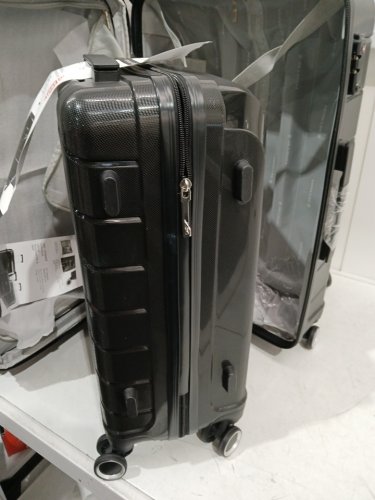 3PC Air Canada Optimum Hardside Spinner Rolling Luggage - 28", 24", 20" - Black image 15