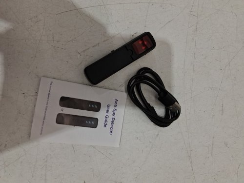 ANTI-SPY DETECTION HIDDEN CAMERA DETECTOR - RF Signal & WiFi Scanner - BLACK image 3