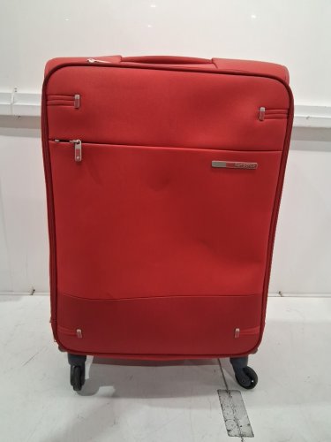samsonite Baseboost Spinner luggage suitcase with TSA lock - Medium / 16.5" x 9.8" x 25.6" - red (Model: 79201-1726) image 2