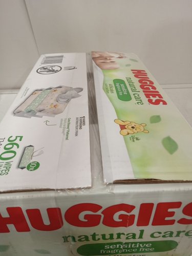 10PK HUGGIES NATURAL CARE DISNEY THEMED SENSITIVE UNSCENTED BABY WIPES - WINNIE THE POOH (total 560) image 3