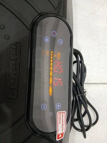 TAEVNO BLUETOOTH VIBRATION PLATE EXERCISE MACHINE WITH REMOTE - 450LBs CAP - BLACK image 6