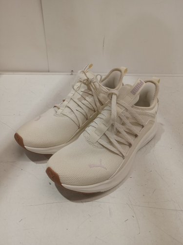 women's puma running shoes - size 9 - beige/pink (style: 9556609/314317-02) image 2